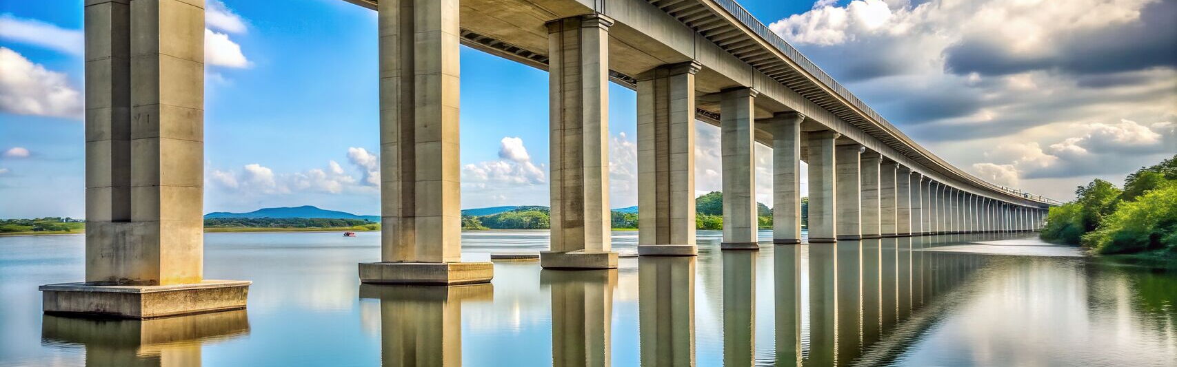 Eine stabile Brücke als Symbol für starke Verbindungen, die bei einem Teamevent, Teambuilding oder Betriebsausflug von bo events entstehen.
